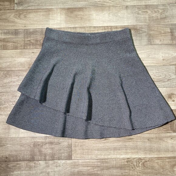BBJ Los Angeles Multi Layer Ruffle Office Siren Mini Skirt Size L - Picture 1 of 6